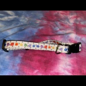 Chakra Flower of Life Dog Collar